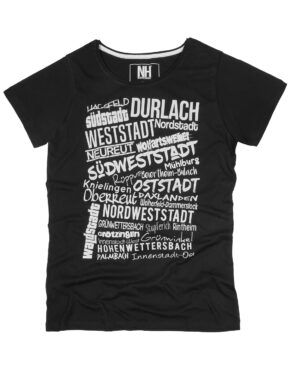 Karlsruhe T-Shirt Schwarz