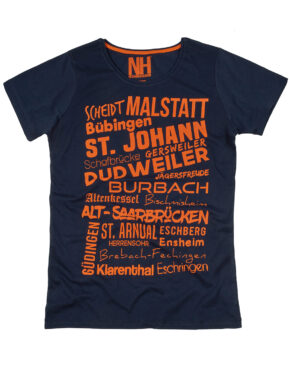 Saarbrücken T-Shirt Navy