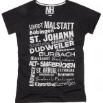 Saarbrücken T-Shirt Schwarz