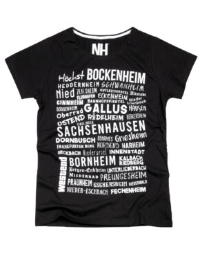 Frankfurt T-Shirt Schwarz