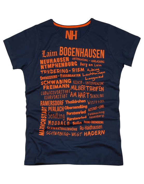 München T-Shirt Navy