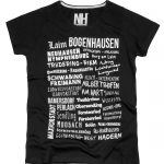 München T-Shirt Schwarz